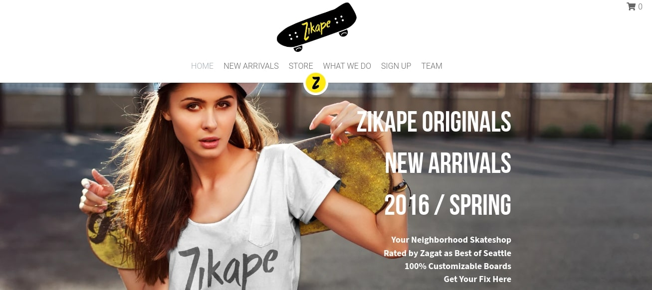 Zikape POD Website Strikingly User Example Zikape POD Website Strikingly User Example